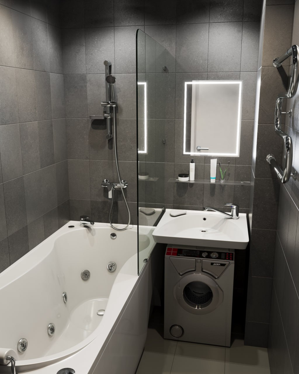 узкая стиральная машина