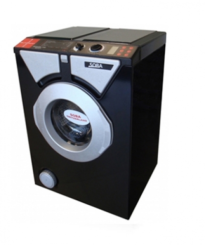 Компактная стиральная машина под раковину EUROSOBA 1100 Sprint Plus Black and Silver